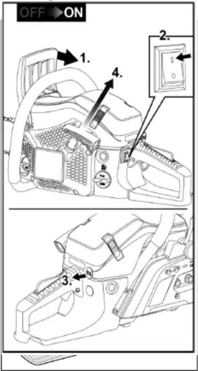 Fuxtec FX-KSP354 - Arbeiten mit der Ketten- - 1