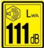 Fuxtec FX-MT152E - Symbols and safety instructions on the device and attachments - 12