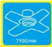 Fuxtec FX-MT152E - Symbols and safety instructions on the device and attachments - 11