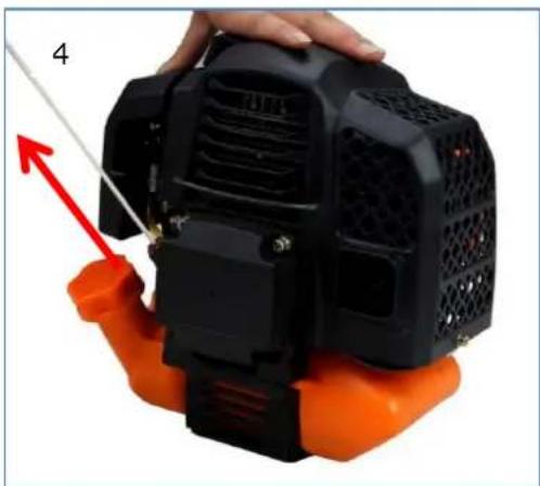Fuxtec FX-MT152E - Avviamento a freddo - 2