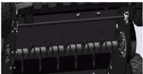 Fuxtec FX-BV240 - Attach the roller. - 3