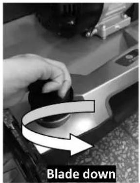 Fuxtec FX-BV240 - INSTRUCTIONS FOR HEIGHT ADJUSTMENT - 3