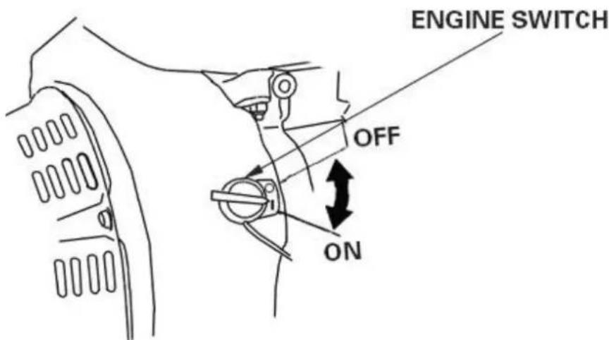 ENGINE SWITCH OFF ON