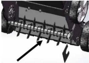 Fuxtec FX-BV240 - Attach the roller. - 1