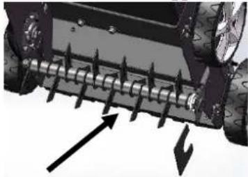 Fuxtec FX-BV240 - Installazione del rullo. - 1