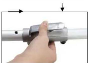 Fuxtec FX-PS162 - Mounting the drive axle - 2