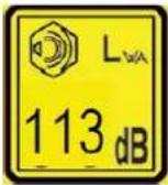 Fuxtec FX-PS162 - Symbole und Sicherheitshinweise auf der Maschine - 8
