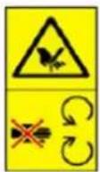 Fuxtec FX-RM5396PeSPRO - Description des symboles de sécurité - 2