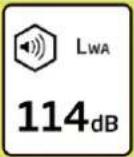 Fuxtec FX-RM4180 - Symbols and safety instructions on the device - 8