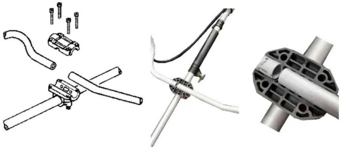 Fuxtec FX-RM4180 - Attaching the handle - 1