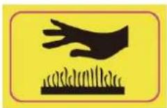 Fuxtec FX-RM4180 - Symbols and safety instructions on the device - 10