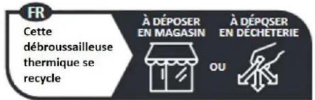 Fuxtec FX-RM4180 - Informations sur le recyclage - 2