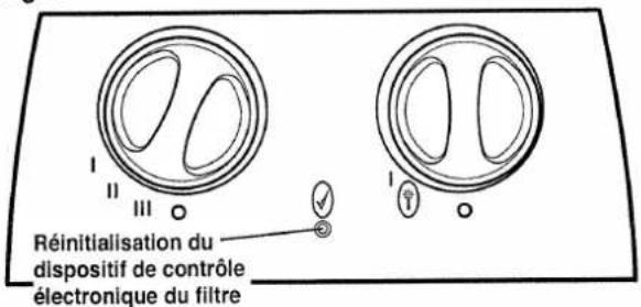 HONEYWELL HHT-022 - Réinitialisation du dispositif de contrôle électronique pour le changement de filtré: - 1