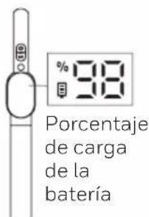 % 98 Porcentaje de carga de la batería