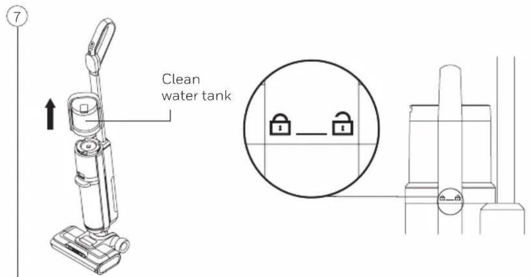 7 Clean water tank