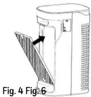 HONEYWELL HPA180 - REEMPLACEMENT DES FILTRES - 3
