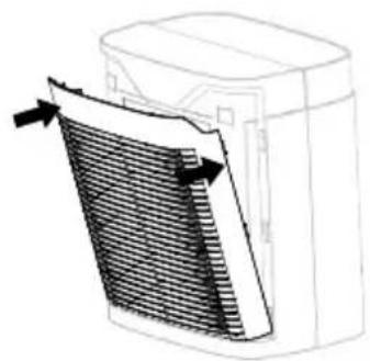 HONEYWELL HPA5200 - REMPLACEMENT DES FILTRES - 5