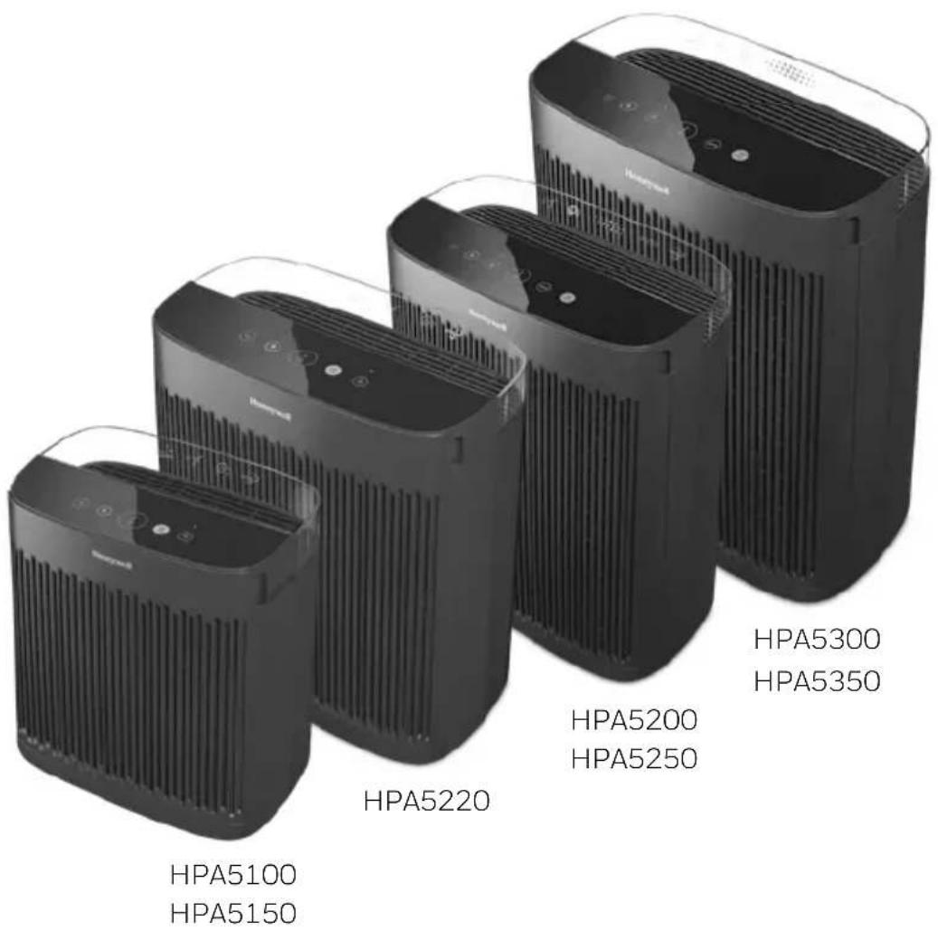 HONEYWELL HPA5200 - PURIFICATEUR D'AIR HEPA - SÉRIES INSIGHT ^TM - 1
