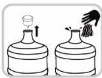 HONEYWELL HWBAP1052 - Loading bottles without spill proof cap - 1