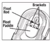 HONEYWELL HUL570 - Float Paddle Installation – required for humidifier to operate - 1