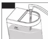 HONEYWELL HUL570 - FILLING/REFILLING THE WATER TANK (CONTINUED) - 10