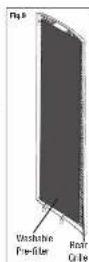 HONEYWELL QuietClean HFD230 - OPTIONAL: Changing the Odor Absorbing Pre-Filter - 2