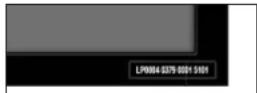 HONEYWELL 5105 - NUMERO DE SERIES DE LA CAJA FUERTE - 1