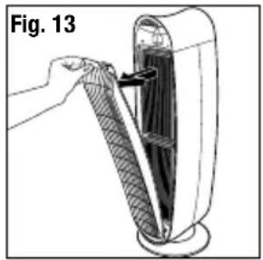 HONEYWELL HPA-245 - OPCIONAL: Cambiar el Prefiltro Absorbe Olores - 3