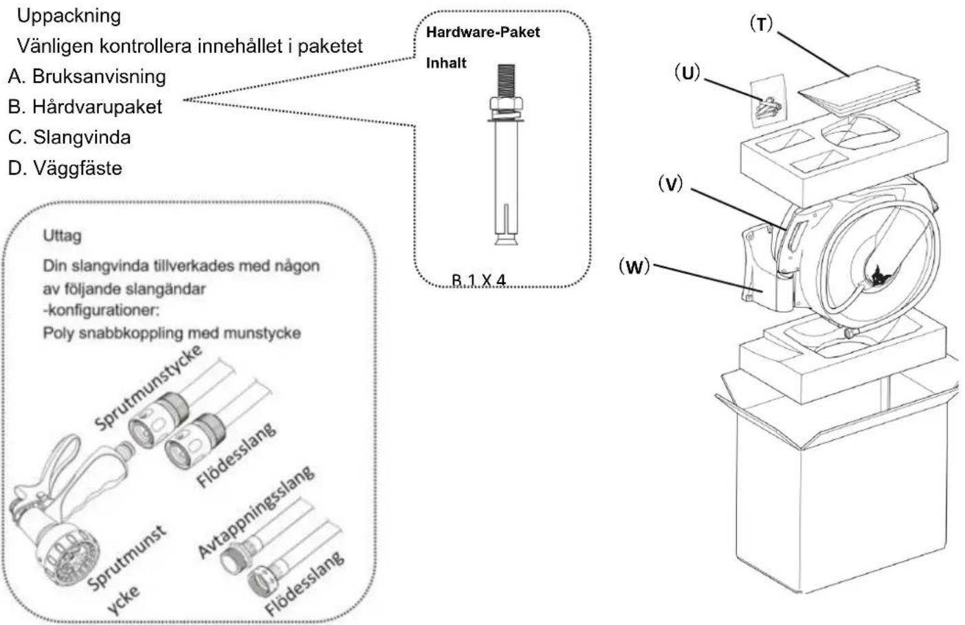 Fuxtec FX-WSA20 - Installations-, användnings- och underhållsinstruktioner - 3