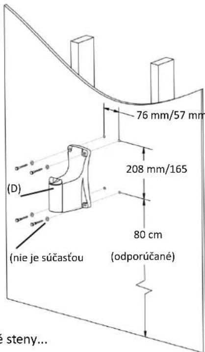 Fuxtec FX-WSA30 - Inštalácia: t'ažké preglejkové obloženie - 3