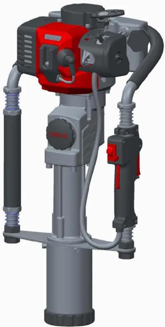 Fuxtec FX-PR165 - Gasoline Pile Driver - 1
