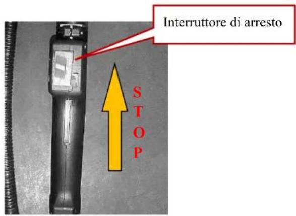 Interruttore di arresto S T O P