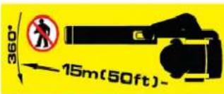 Fuxtec FX-LBS126P - Símbolos de segurança na máquina e no manual de instruções - 5