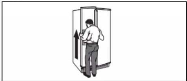 MAYTAG MRSF4036PW - Réinstallation des portes et charnières - 6
