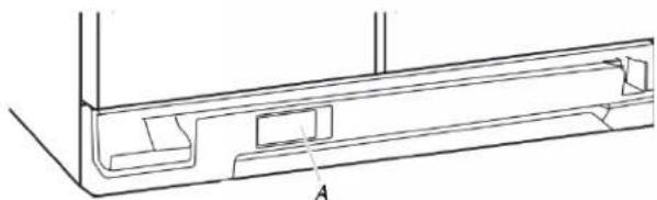 MAYTAG MRSF4036PW - Style 2 - Base grille location (automatic ejection): - 1