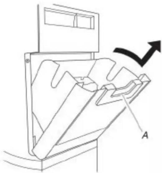 MAYTAG MRSF4036PW - Removing and Replacing the Ice Storage Bin: - 1