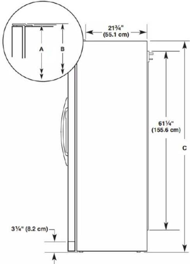MAYTAG MRSF4036PW - Parts Needed: - 3