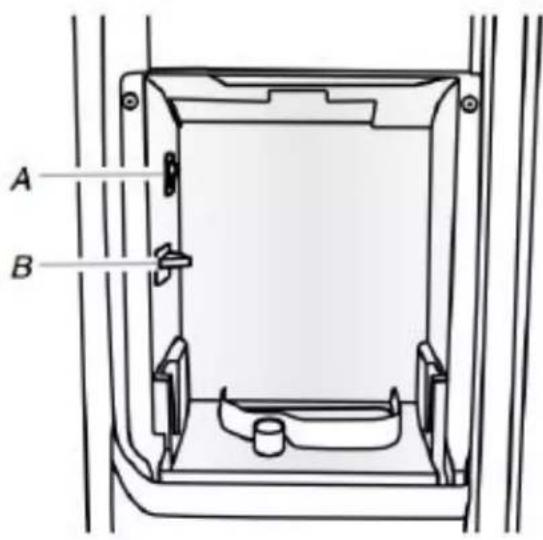 MAYTAG MRSF4036PW - Removing and Replacing the Ice Storage Bin: - 2