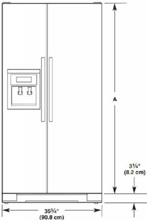 MAYTAG MRSF4036PW - Parts Needed: - 2