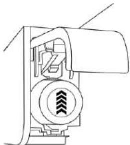 MAYTAG MRSF4036PW - Changing the Water Filter Style 1 - Top-right corner location: - 1