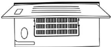 MAYTAG MRSF4036PW - Installing the Air Filter - 2
