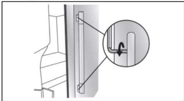 MAYTAG MRSF4036PW - Poignées de porte du réfrigérateur (style 2) - 2