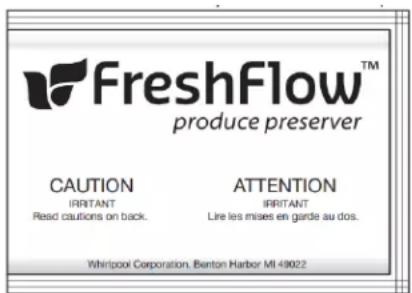 MAYTAG MRSF4036PW - Replacing the Produce Preserver Pouches - 1