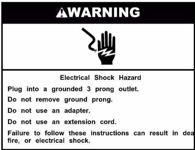 MAYTAG MRSF4036PW - Electrical Requirements - 1
