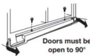 MAYTAG MRSF4036PW - Door Closing, Leveling, and Alignment - 1