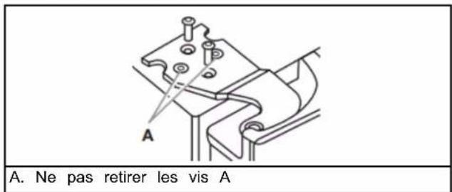 MAYTAG MRSF4036PW - Réinstallation des portes et charnières - 7