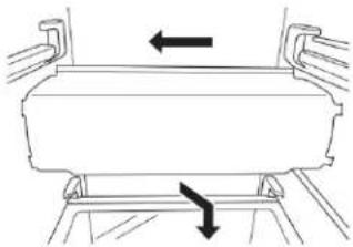 MAYTAG MRSF4036PW - Freezer Compartment - Lower Light Light Shield Removal: - 1