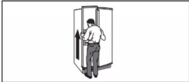 MAYTAG MRSF4036PZ - Réinstallation des portes et charnières - 6