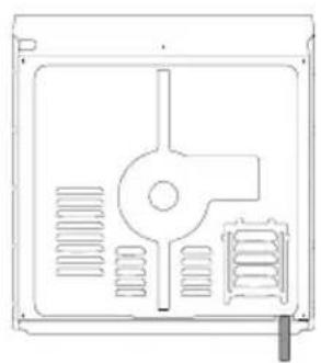 SMEG SO6104APG - Position du câble d'alimentation - 1