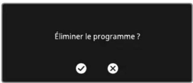 SMEG SO6104APG - Suppression d'une recette - 3